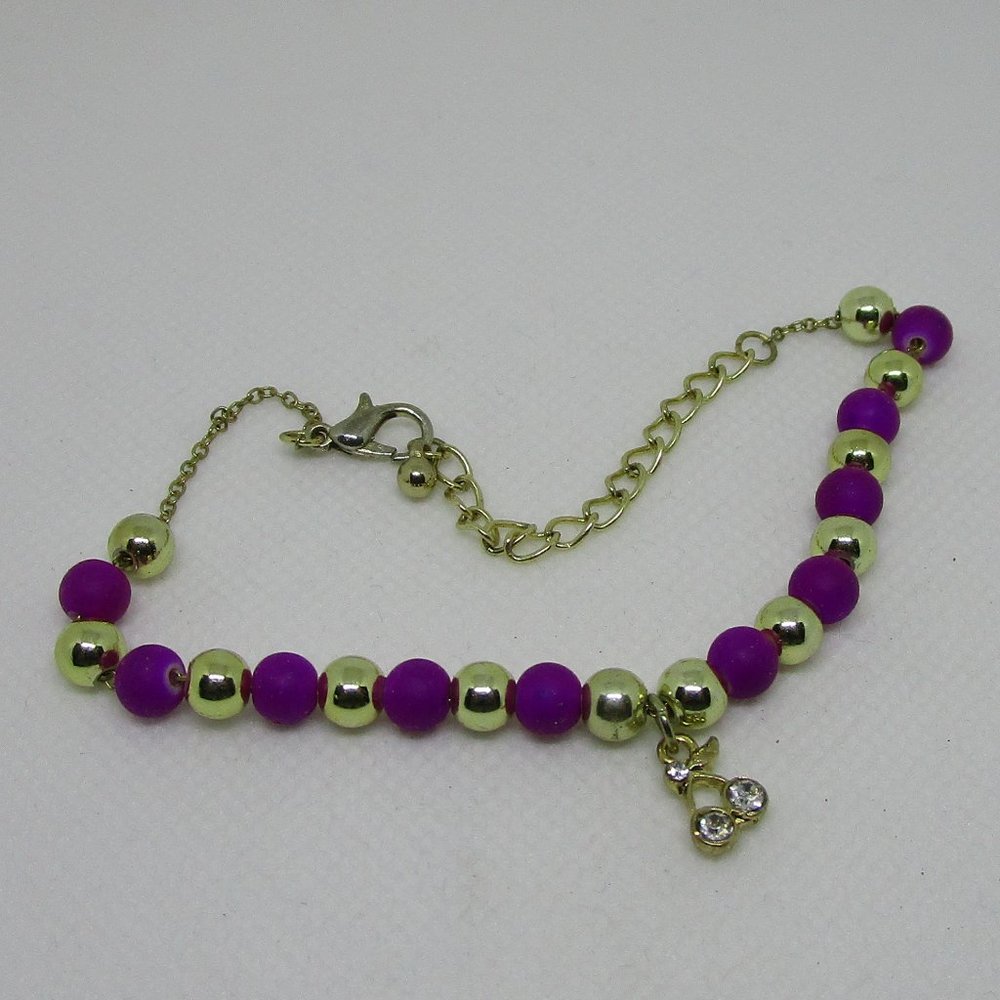 floating bead charm bracelet - Picture 2 of 3